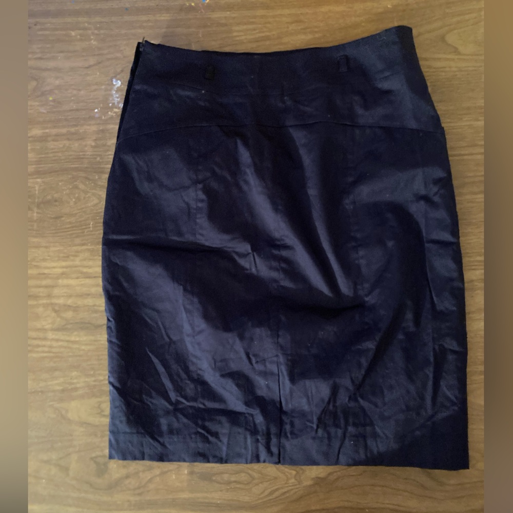 H&M Skirt ( NAVY BLUE )